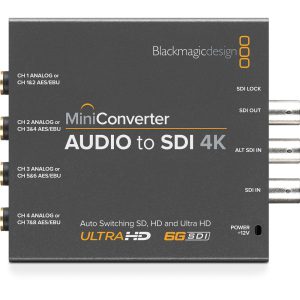 مینی کانورتر بلک مجیک دیزاین Audio to SDI 4K