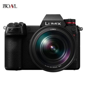 دوربین Panasonic Lumix DC-S1R همراه با لنز 105-24 میلی متری